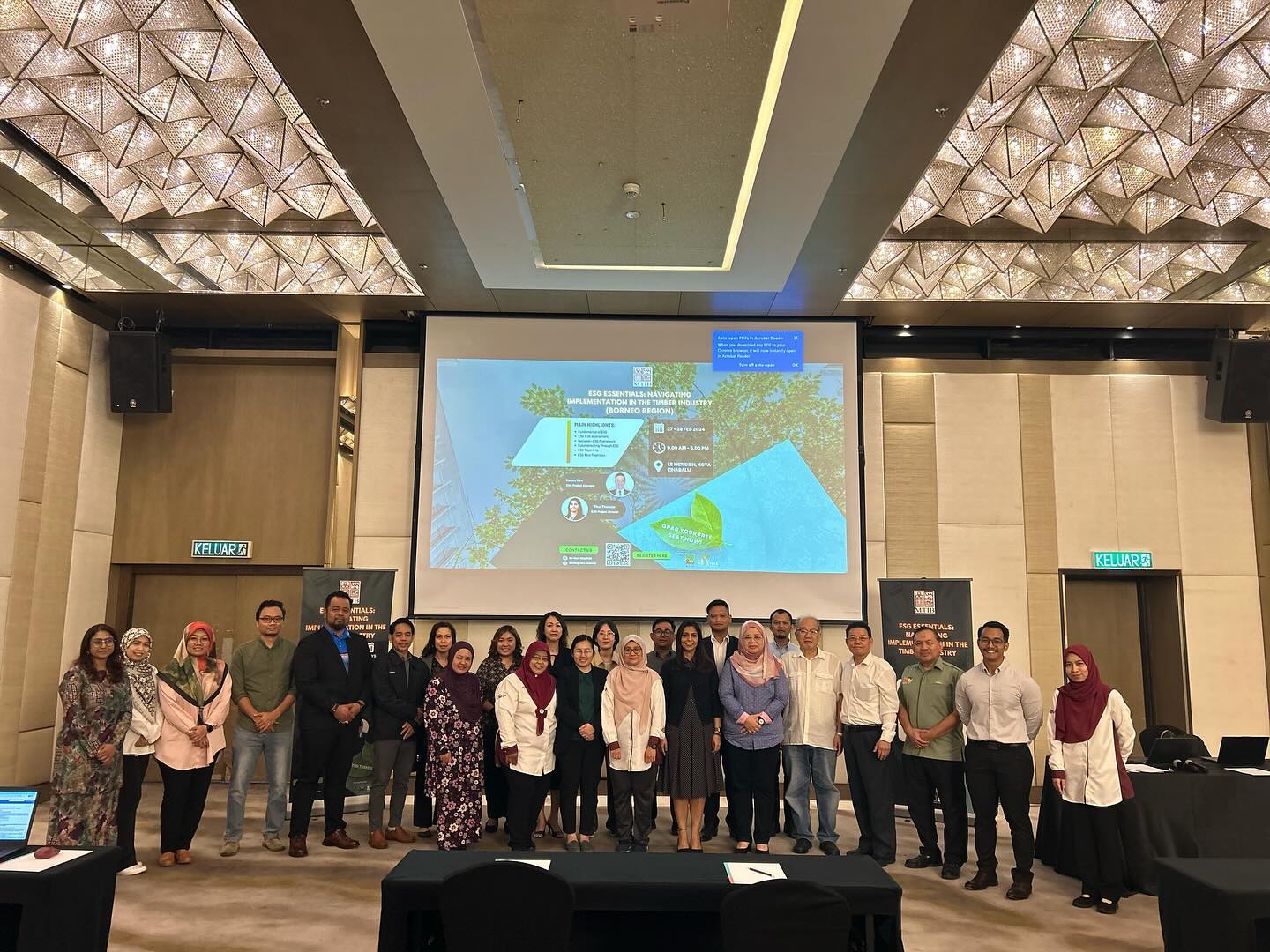 [Wilayah Borneo] ESG Essentials: Navigating Implementation In The Timber Industry
